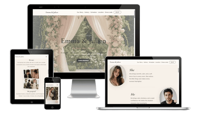 wedding invitation siteweb